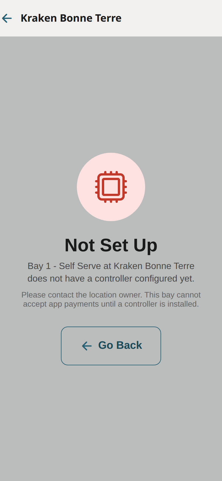 Self-serve bay